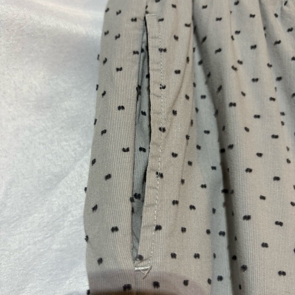 Victoria’s Secret PJ Loungewear Set Gray Swiss Dot Size S - Picture 12 of 15